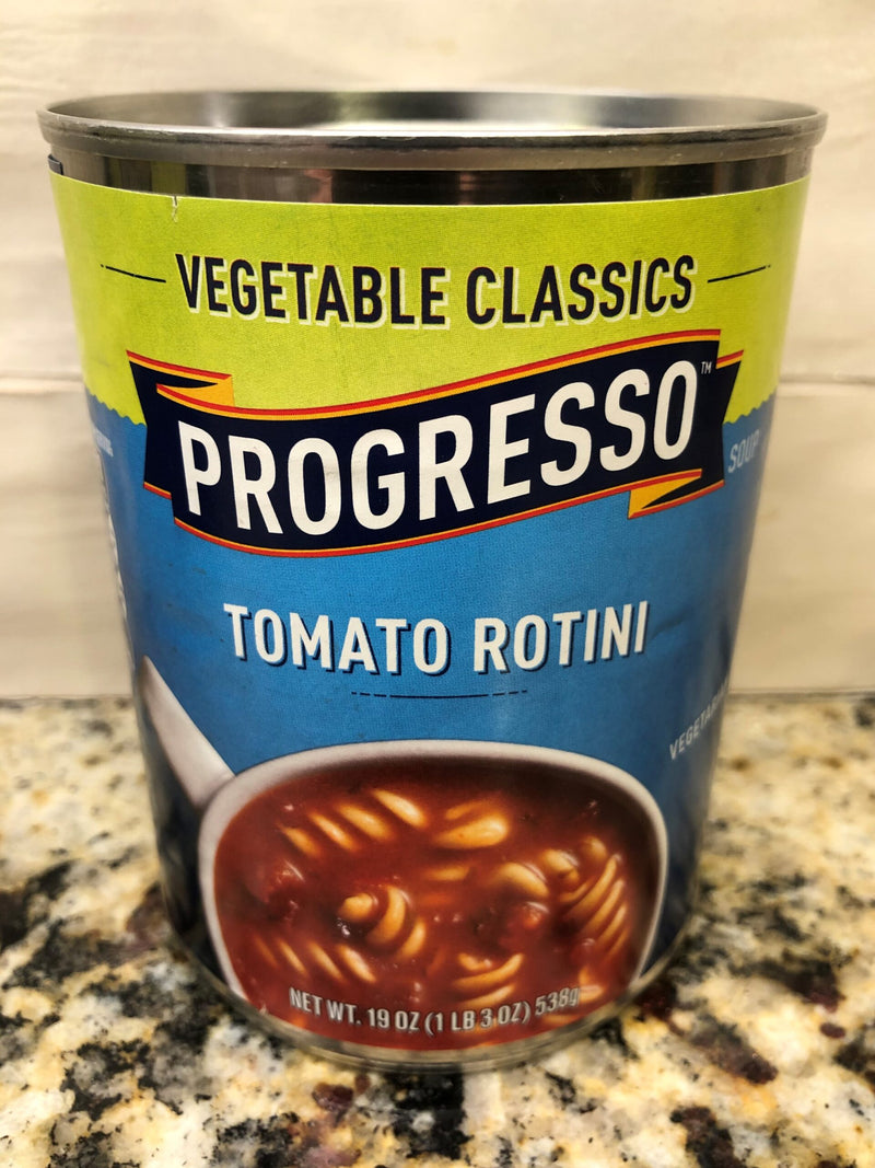 4 CANS Progresso Vegetable Classics Tomato Rotini Soup 19 oz Can