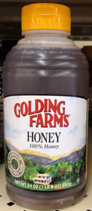 Golding Farms Grade A 100% Pure Honey 24 oz