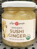 The Ginger People Organic Pickled Ginger 6.7 Oz Dip Rice Wasabi Sushi