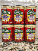 6 CANS Chef Boyardee Mini Spaghetti Rings and Meatballs Pasta 15 Oz Can