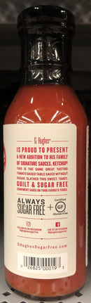 G Hughes Sugar Free Ketchup 13 oz Bottle Catsup Sauce Chip Fries Diabetic