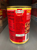 4 CANS Hormel Chili Chunky Beef with Beans 15 oz Hamburger Sauce Hot Dog