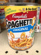 FOUR CANS Campbell's SpaghettiOs Original Pasta 15.8 oz Cans Tomato Sauce