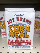 2 BAGS Lakeside Mills Joy Brand Enriched White Corn Meal Mix 2 lb Bag