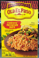 Old El Paso Cheesy Mexican Rice 7.6 oz Box ACP