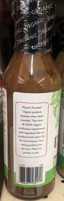 Nature's Promise Organic Balsamic Salad Dressing 12 oz Bottle Vinaigrette