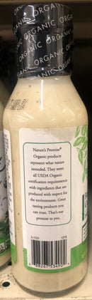 Nature's Promise Organic  Romano Caesar Salad Dressing 12 oz Bottle