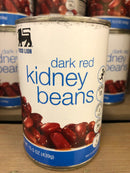 6 CANS Food Lion Dark Red Kidney Beans 15.5 oz Can salad soup