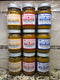 9 JARS Mrs. Campbell's SAMPLER Chow Chow Regular Hot Sweet Vidalia Onion Relish