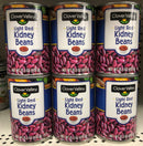 6 CANS Clover Valley Light Red Kidney Beans 15.5 oz Can salad soup