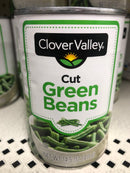 6 CANS Clover Valley Cut Green Beans 14.5 oz Can salad soup