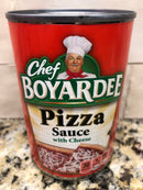 6 CANS Chef Boyardee Pizza Sauce with Cheese 15 oz Can Tomato Crust Maker