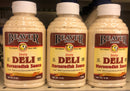 3 BOTTLES Beaver Brand Zesty Deli Horseradish Sauce 12 Oz Squeeze Bottle Beef