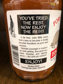 Pork and Peck'r BBQ Sauce 16 oz Bottle Barbecue North Carolina Pork Dip Pecker