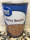 Great Value Navy Beans 15.5 oz Can large white beans