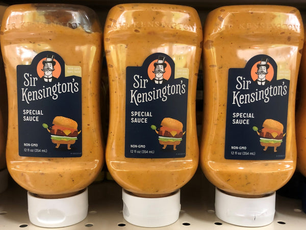 3 BOTTLES Sir Kensington's Mayonnaise Special Sauce 12 oz Wing Burger Dip Secret