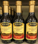 3 Bottles Alessi Vinegar White Balsamic Raspberry Blush 8.5 oz Marinade Salad