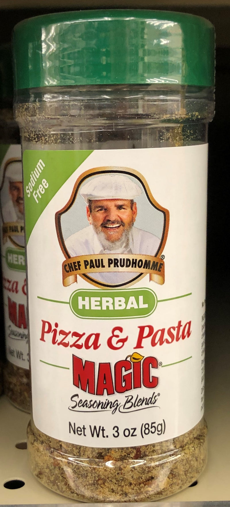 Chef Paul Prudhomme Seasoning Blends Herbal Pizza & Pasta Magic 3 oz