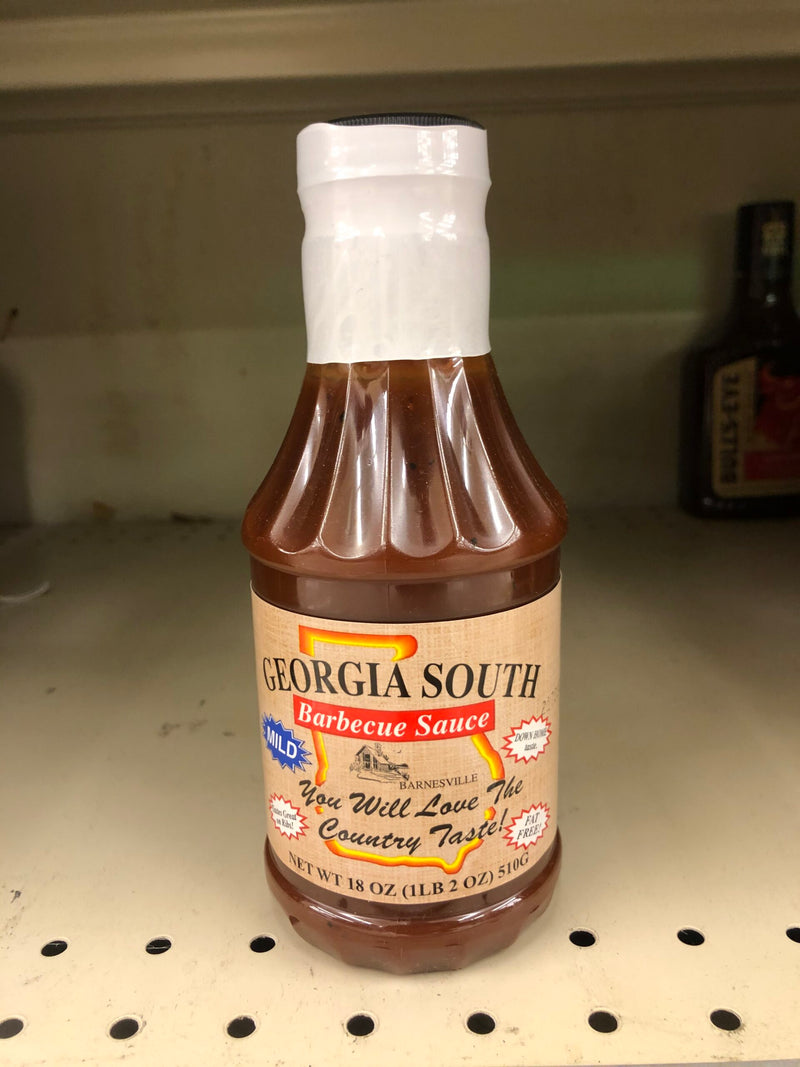 3 BOTTLES Georgia South BBQ Sauce 18oz Barbecue Pork Chicken Beef