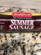 THREE Bridgford Summer Sausage 16 Oz charcuterie board meat beef pork