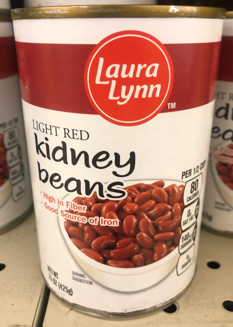 6 CANS Laura Lynn Light Red Kidney Beans 15 oz Can salad soup