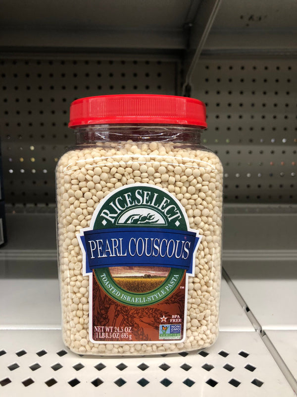 RiceSelect Original Pearl Couscous, 24.5 oz Wheat Rice Potatoes Dried