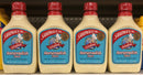 4 Squeeze Bottles of Woeber's Sandwich Pal Horseradish Sauce 16 oz Hot