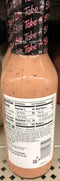 3 BOTTLES Bitten Creamy Strawberry Salad Dressing with Real Fruit 12 oz Bottle