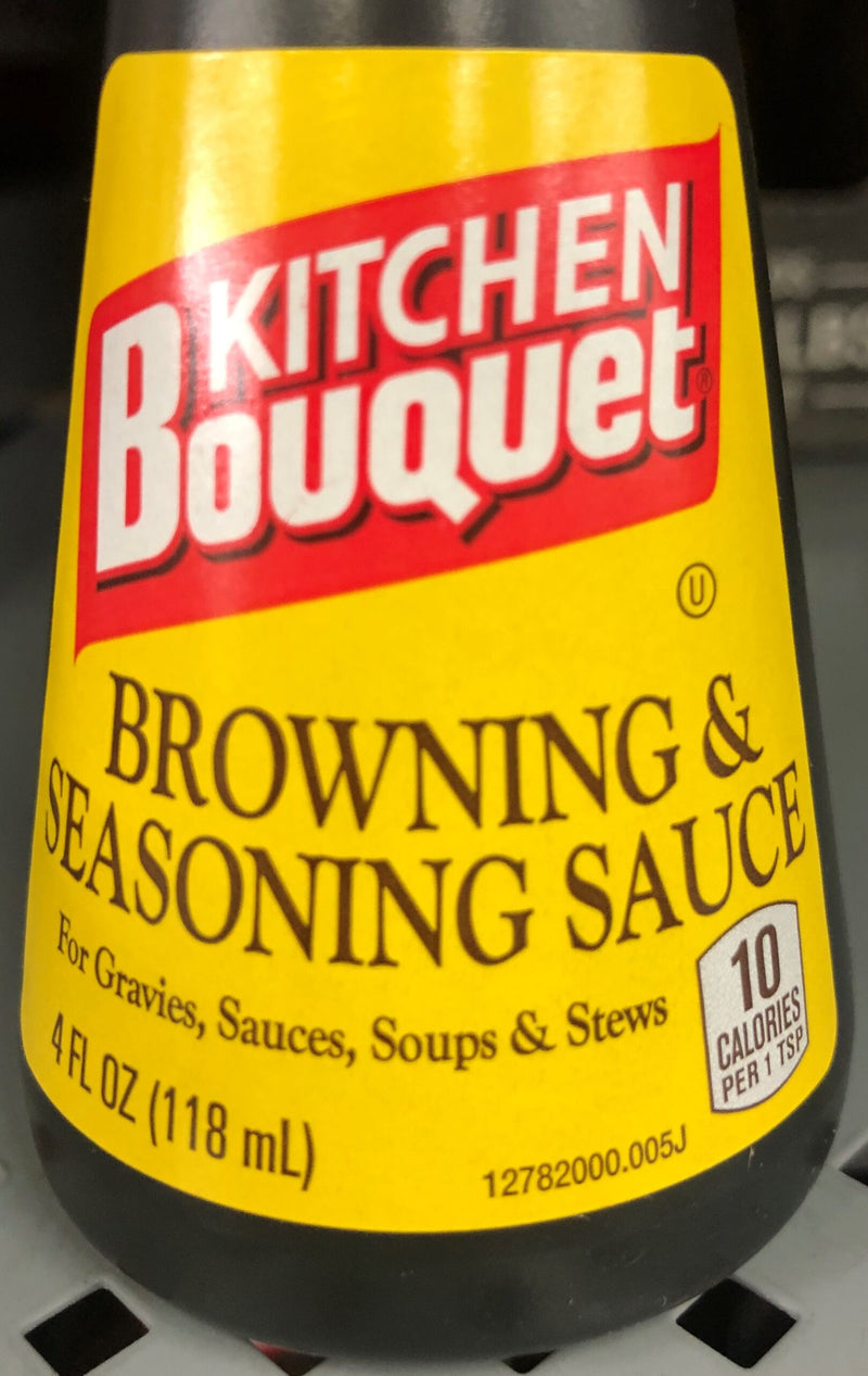 4 BOTTLES Kitchen Bouquet Browning & Seasoning Sauce 4 oz Gravy Soup