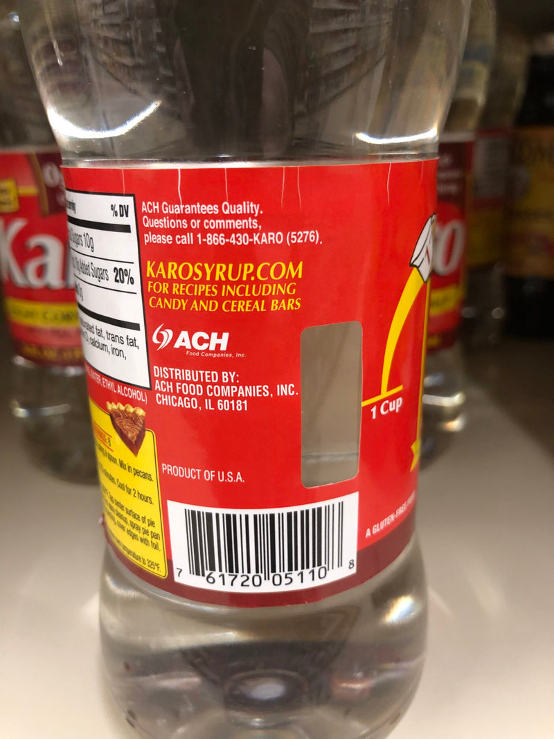 THREE BOTTLES Karo Light Corn Syrup with Real Vanilla 16 fl oz Cake Pies