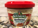 6 BOWLS Chef Boyardee Microwavable Beefaroni Pasta 7.5 Oz meat tomato sauce