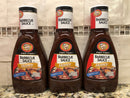 3 BOTTLES Piggly Wiggly Honey Barbecue Sauce 18 oz BBQ Chicken Ribs