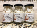 3 JARS Roland Whole Clove Garlic In Brine 6.7 oz Jar Knot Bread Dip Pizza