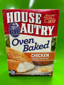 4 BOXES House Autry Oven Baked Chicken Breader Mix Flour Breast Leg Wing Mix