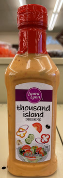 4 BOTTLES Laura Lynn Thousand Island Salad Dressing 16 oz Special Sauce Dip