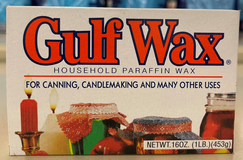 4 BOXES Gulf Wax Household Paraffin Wax for Canning & Candle Making 16 Oz