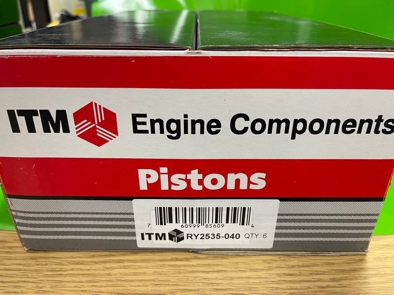 Pistons & Rings 40 over for Toyota Land Cruiser 1F Motor Engine FJ40 1.00mm