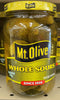 3 JARS Mount Olive Whole Sours Pickles 16 oz Mt Tangy