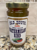 Old South Sweet Pickled Watermelon Rind 10 oz Jar Sauce Relish Salad