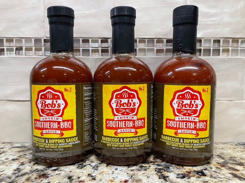 3 BOTTLES Bob's Smokin Southern BBQ