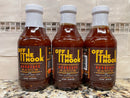 3 BOTTLES Off The Hook Barbeque Sauce 16 oz BBQ Pork Chicken Dip NC