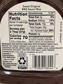 3 BOTTLES Food Lion Sweet Original BBQ Sauce 18 oz Barbecue Baby Ray