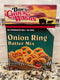 2 BOXES Don's Chuck Wagon Onion Ring Batter Mix 12 oz Flour Fish Fries