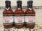 3 BOTTLES Tim Bucks HOT Bar-B-Q Barbecue Sauce 16 oz BBQ Pork