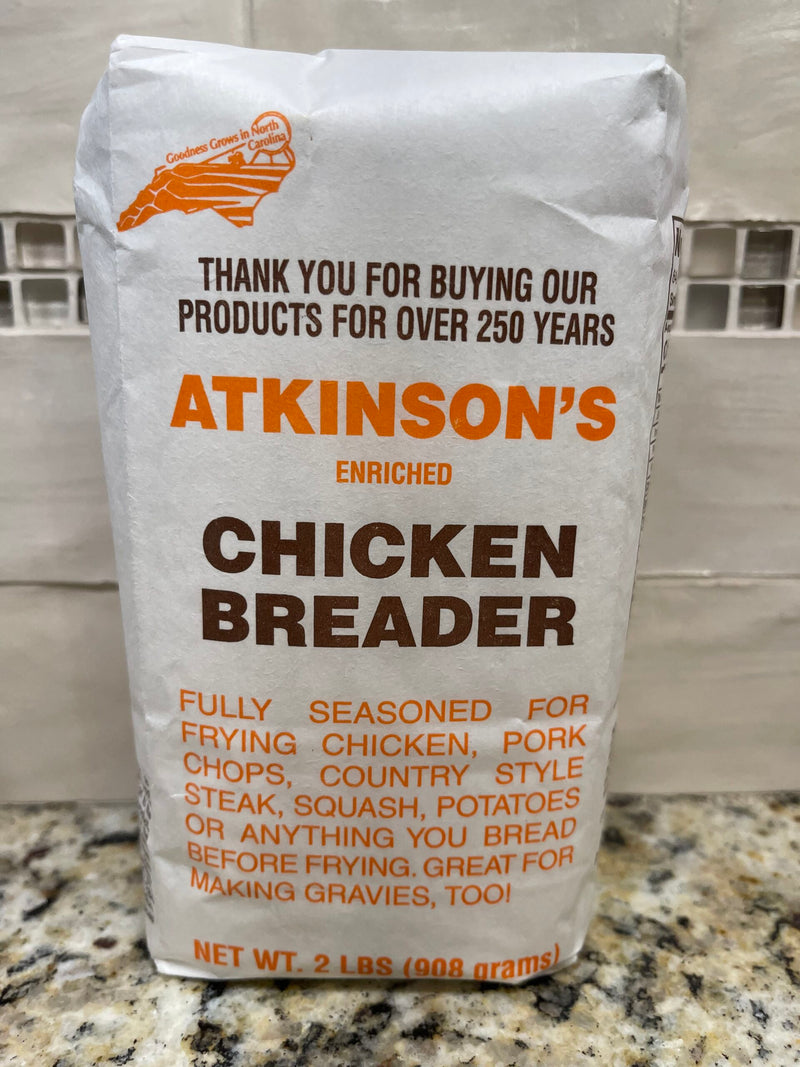 2 BAGS Atkinsons Enriched Chicken Breader 2 lb Bag Flour Pork Chops