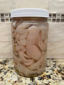 2 JARS El Ideal Cueritos and Vegetables en vinagre Pickled Pork Skins 15 oz Pig's Rinds