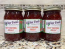 3 Jars D'vine Hot Pepper Jelly 18 oz Jar Sweet and Savory Jam