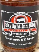 3 Bottles Skylight Inn BBQ Sauce 17.25 oz Barbecue Pork Dip Chicken Ayden NC