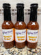 3 BOTTLES D'Vine Foods Chipotle Hot Sauce 5 oz Pork BBQ Pepper Taco