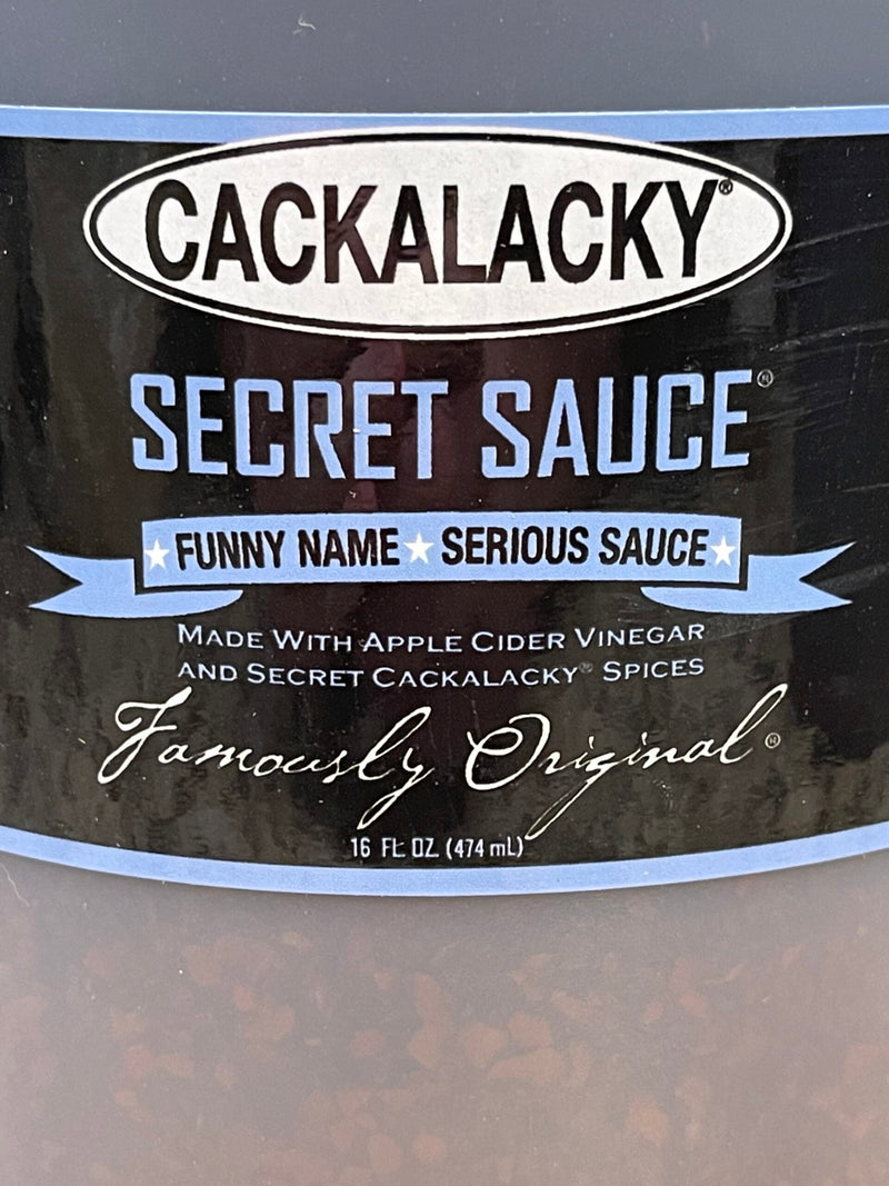 1 Gallon Cackalacky Secret Sauce 128 oz Barbecue Dip BBQ Pork NC